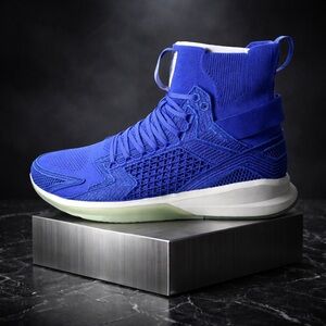 Men's APL Luxury Blue High-Top Sneakers🔥🔥. Band from the NBA . Size 10.5